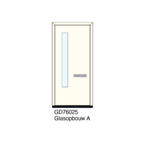 De GD76025 is een hoogwaardig deurpaneel uit de Grandoor serie van Panelen Holland.