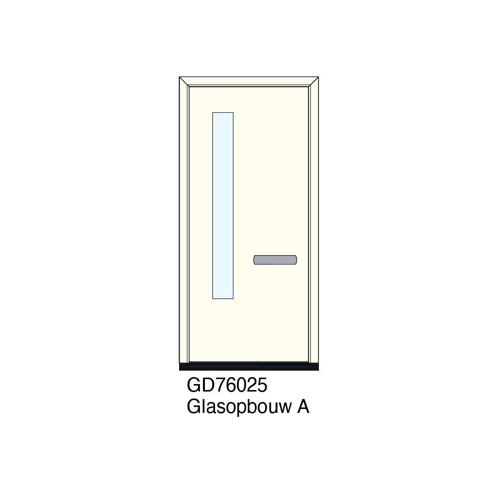 GD76025 De GD76025 is een hoogwaardig deurpaneel uit de Grandoor serie van Panelen Holland.