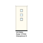 De GD76064 wordt op maat geproduceerd en volledig installatiegereed geleverd, inclusief gefreesde uitsparingen voor glas, sloten en cilinders