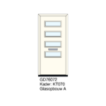 De GD76072 uit de Grandoor-collectie van Panelen Holland is een vleugeloverdekkend deurpaneel dat precies die belofte inlost. Met officiele WK2-certificering (RC2/SKG**)