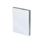 Glas vip sandwichpaneel brute staal (0,7mm)